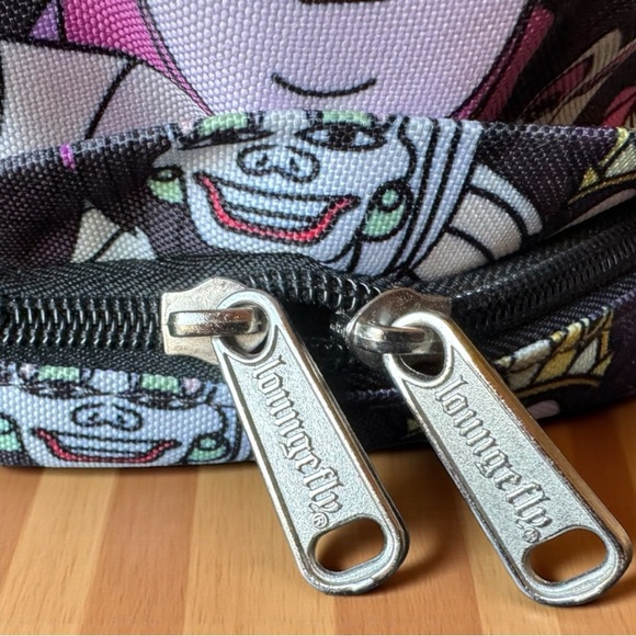 Loungefly Disney Villains Backpack – Evil Queen, Ursula, Maleficent, Cruella - Picture 6 of 16